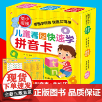 儿童汉语拼音学习卡 字母卡片 拼音拼读训练教材幼儿学前儿童用幼儿园大班 一年级拼音卡片无图 幼小衔接 宝宝启蒙识字认字0