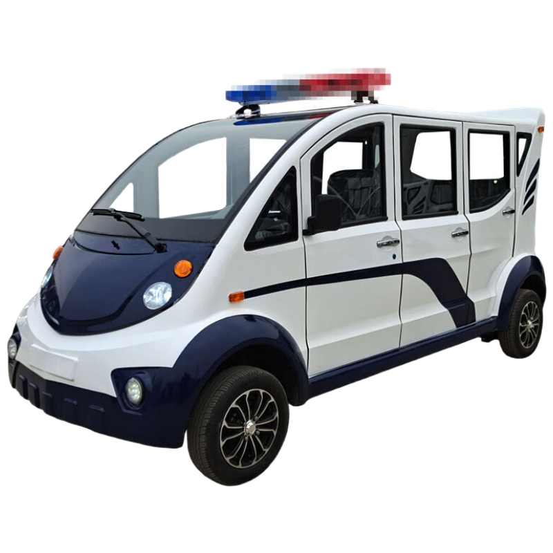 禾呈心采 三排8座电动巡逻车 锂电封闭款