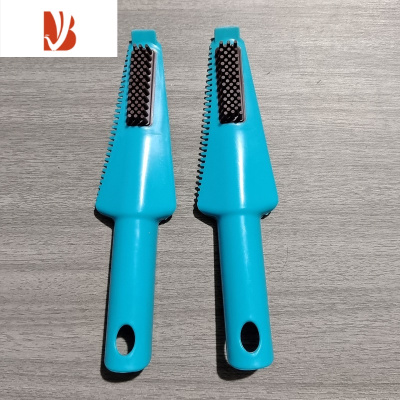 三维工匠拖把刮刀家用铲刀加厚加硬清洁刷头发清洁工具锯齿刷板刷拖把配件