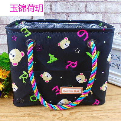 洗澡包浴兜女男士防水大容量洗漱包浴筐手提洗澡篮折叠洗浴包浴袋