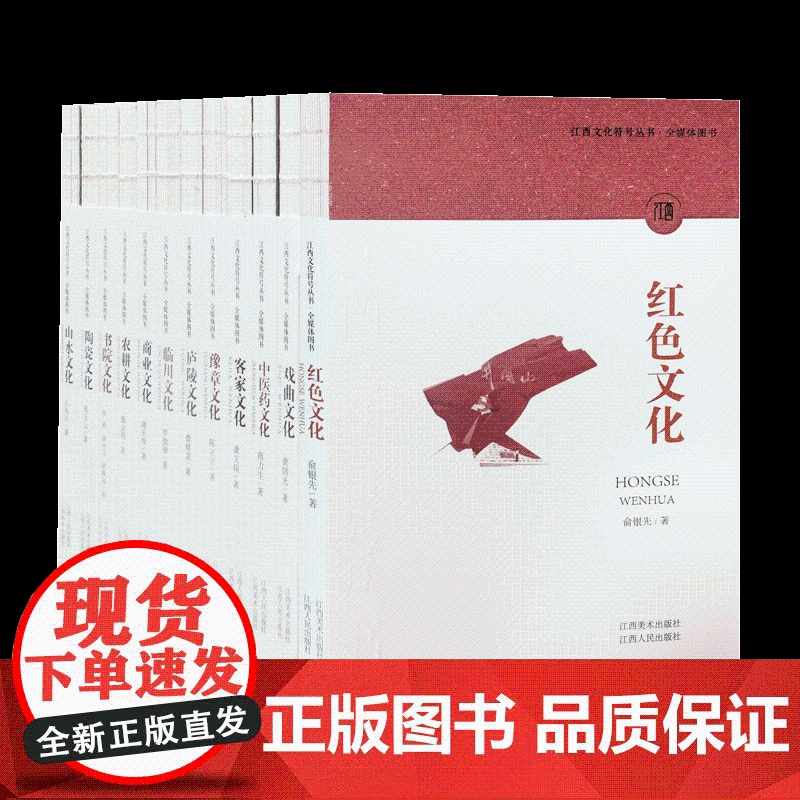 江西文化符号丛书全套11册 江西特色文化和地域文化 江西美术出版社