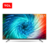 TCL 官方旗舰 55V5YP (55英寸)吋 AI声控免遥控全面屏4K高清智能全场景网络液晶平板电视