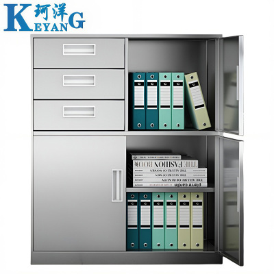 珂洋 不锈钢矮柜 偏三斗 台