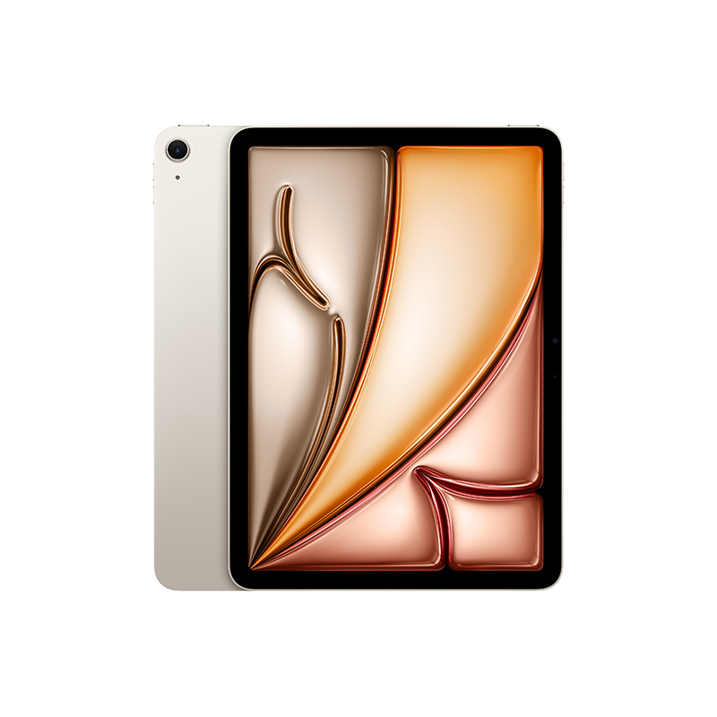 新款2024款 Apple iPad Air 13英寸 M2芯片 平板电脑 128G星光色MV293CH/A(需激活出售)