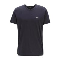 Hugo boss雨果波士T恤男透气吸汗舒适易打理纯棉简约百搭深色