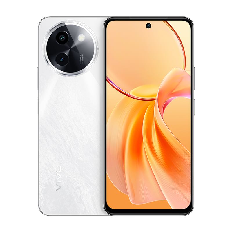 vivo Y100+ 8GB+128GB 雪山白 5G手机 6000mAh大电池 120Hz金刚护眼屏 后置5000万超光感影像 学生拍照备用老人智能机