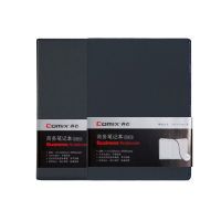 齐心 C5812 皮面笔记本 25K 82张 黑