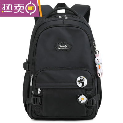 NEWLAKE儿童书包小学生女童四五六年级双肩包初中生大容量日韩版校园森系书包学生