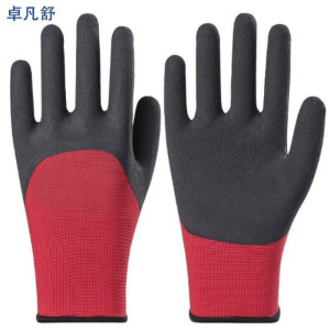 卓凡舒 红纱黑发泡手套 均码 双