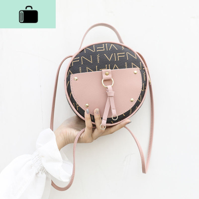 网红2020夏季新款韩版女包小圆包简约时尚百搭单肩斜跨复古风手机NEWLAKE女手包
