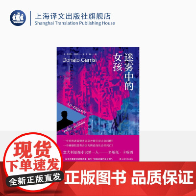 迷雾中的女孩 [意] 多纳托·卡瑞西 王娟 译 卡瑞西悬疑作品系列 惊悚悬疑侦探小说 上海译文出版社 正版