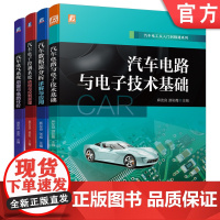 套装 汽车电工从入门到精通套装 共4册 汽车电路与电子技术基础 电气系统原理与电路分析 数据流分析详解与应用 机械工业出
