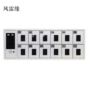 风雷缘智能手机存放柜员工手机寄存柜12门手机存放柜