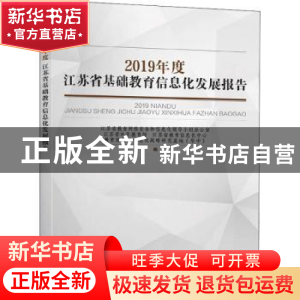 正版 2019年度江苏省基础教育信息化发展报告 江苏省教育网络安全