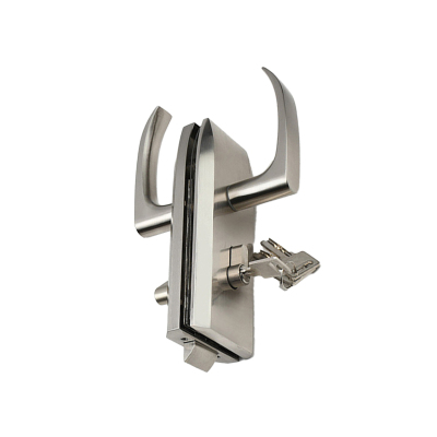 鹤诚杰森 单门平口玻璃门锁 DM-001 套