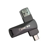 秦泰(Cqint) QTUA-03 USB-3.0 固态U盘 512GB 灰色(计价单位:个)