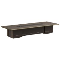 初嘉(CJ)HYZ-BS-5简约现代会议桌长条桌长方形办公室桌洽谈桌4.2米