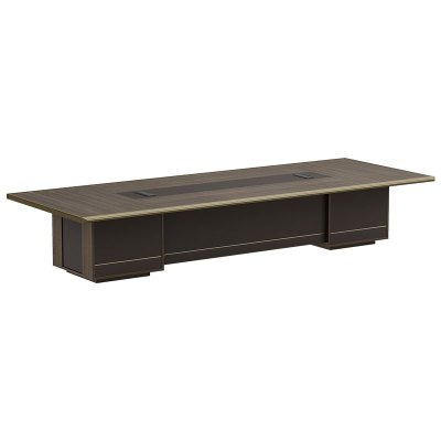 初嘉(CJ)HYZ-BS-5简约现代会议桌长条桌长方形办公室桌洽谈桌4.2米