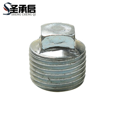 圣承启 外丝管堵 DN25 1寸加长个