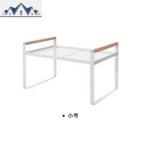 厨房用品铁艺双层分层置物架调料架橱柜台面储物架多层桌面收纳架 三维工匠