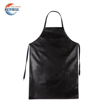 际华宏达 防水防油皮革围裙 黑色均码 1件