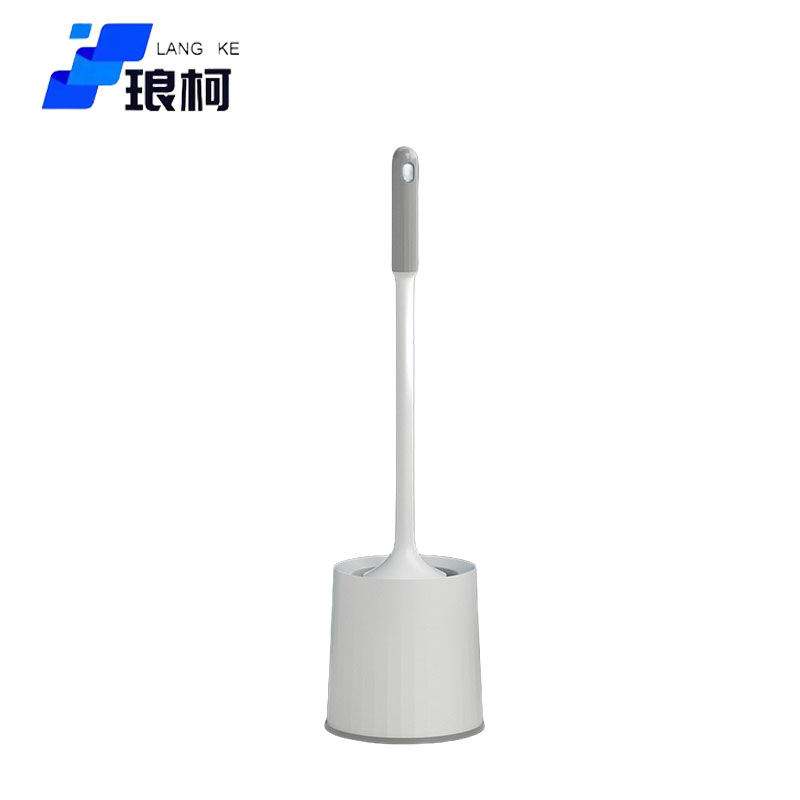 琅柯 马桶刷 带底座套装 白色