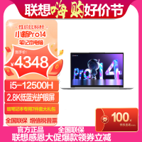 联想(Lenovo)小新Pro14 十二代英特尔®酷睿™I5 14英寸笔记本i5-12500H 16G 512G 集显 2.8K低蓝光护眼屏 W11 银色 官方标配