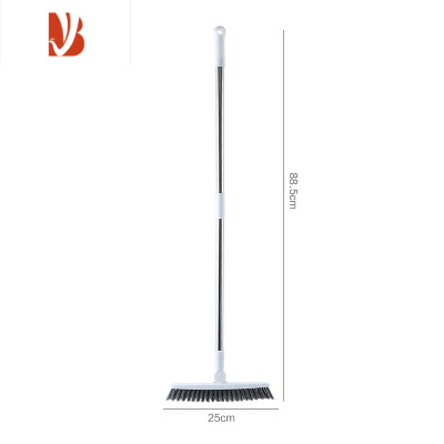 三维工匠家用地板刷浴室地刷长柄卫生间厕所清洁硬毛瓷砖刷地器洗地刷子