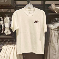 NIKE耐克短袖T恤运动休闲舒适透气针织圆领男装FB9812-133 D