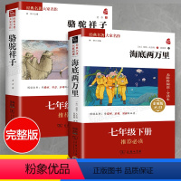 [正版]海底两万里+骆驼祥子七年级名著 骆驼祥子原著老舍 初中生七年级下册课外书全套世界名著人教版阅读书籍初一读物