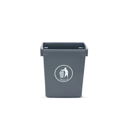 君佰益 垃圾桶 灰色 40L(无盖)