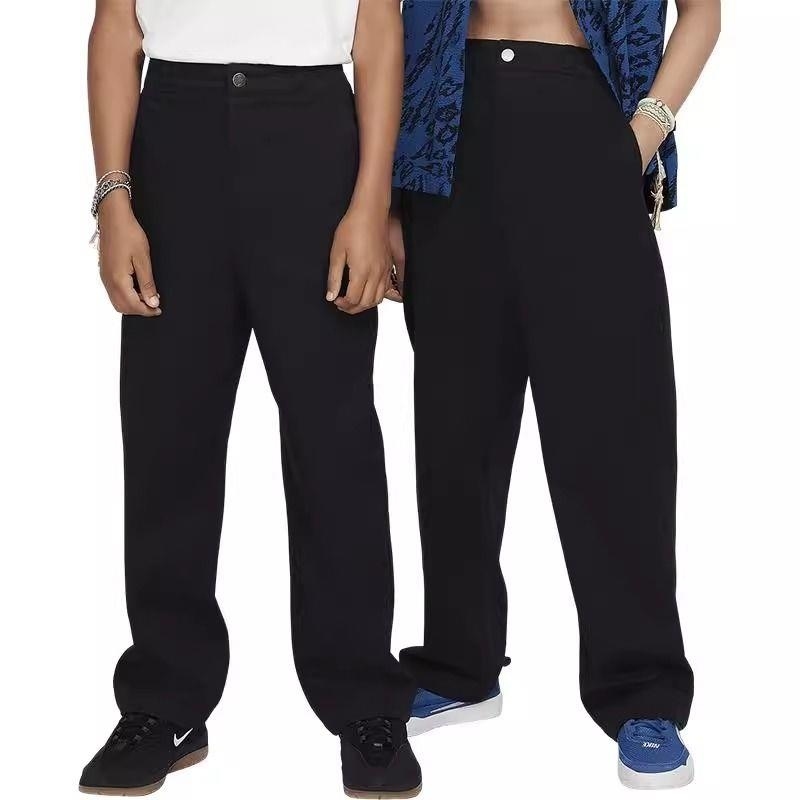 NIKE耐克长裤运动休闲舒适大童裤FN9215-010 D