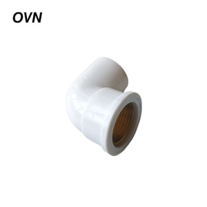 OVN PVC铜内丝弯头 32mm*1寸 10个1包 包