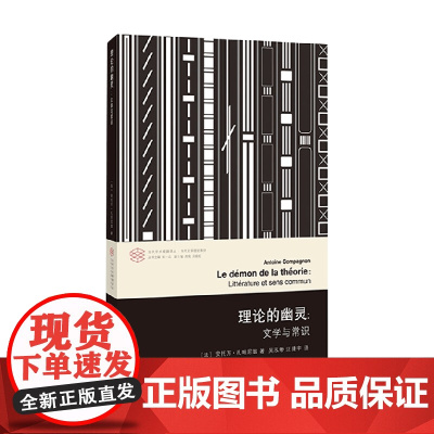 理论的幽灵 文学与常识 安托万·孔帕尼翁 著 文学理论