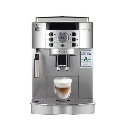 德龙(Delonghi)咖啡机 全自动咖啡机 欧洲原装进口 家用 自带打奶泡系统 ECAM22.110.SB