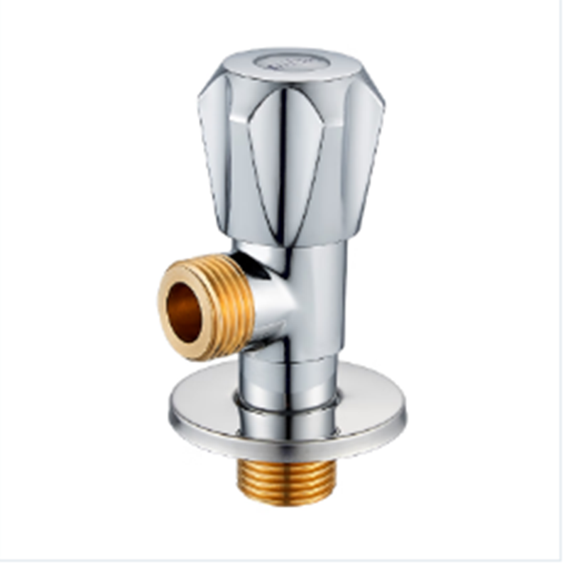 希曼斯 304不锈钢角阀全铜三角阀热水器止水开关閥4分DN15陶瓷芯