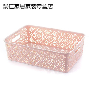 家柏饰(CORATED)内衣内裤文胸收纳盒桌面化妆品内衣裤有盖整理箱储物盒子
