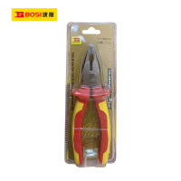 波斯(BOSI)VDE绝缘耐压钢丝钳(7"/180mm)把