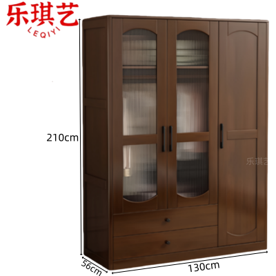 乐琪艺 衣柜 木质 个