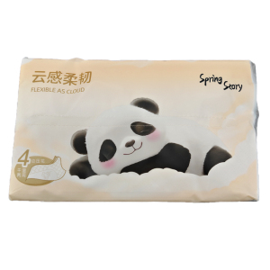 Spring Story DXSP-02 4层 云感 面巾纸 1包装 (计价单位:包) 白色