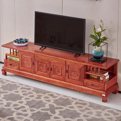 实木电视柜中式客厅新中式电视柜茶几组合现代简约花梨木红木家具