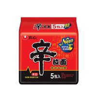 农心 辛拉面(香菇牛肉面)五连包 120g*5袋*2组