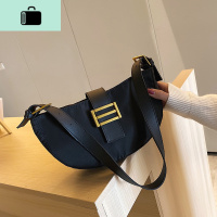 单肩腋下包女2019新款潮时尚百搭秋冬复古高级感洋气质感斜挎小包NEW LAKE 黑色收藏关注女士单肩包