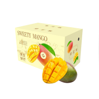 彩箱装[西沛生鲜]精选攀枝花凯特芒 5斤 大果 单果400g以上 当季新鲜 热带水果