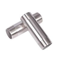 盛京联硕 201不锈钢外丝接头DN100 [4寸]长约100mm个