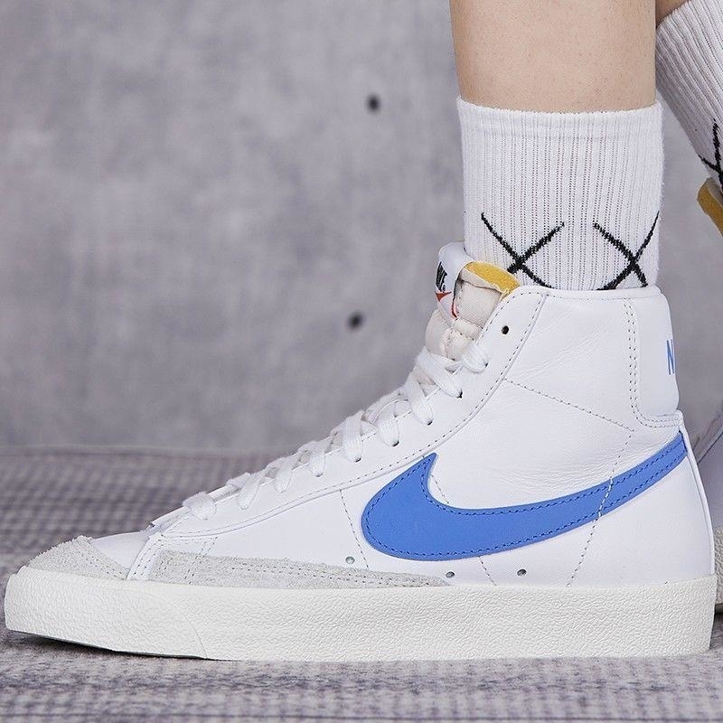 NIKE耐克休闲鞋舒适耐磨高帮女鞋板鞋运动鞋CZ1055-111 Z