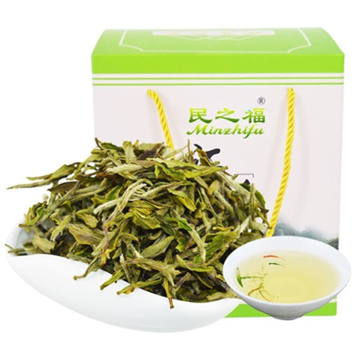 民之福2021明前福鼎白茶白牡丹一芽一叶散装茶叶清香型500克