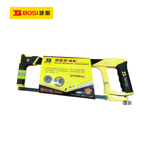 波斯(BOSI) 荧光系列钢锯架(黑黄) 12