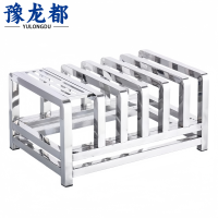 豫龙都 不锈钢刀架 六格 个