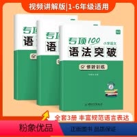 [语法套装]病句+修辞+标点 小学通用 [正版]易蓓小学语文病句修改专项训练修改句子修辞手法标点符号语法常识真题训练一本